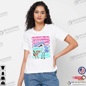 OoOoOh mordecai rigby CN Unisex T shirt 3 Ink In Action