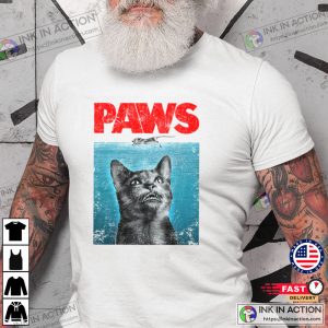 PAWS CAT T-SHIRT