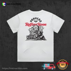 Panhead rolling stone Music Car Shirt 2 Ink In Action