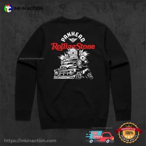Panhead rolling stone Music Car Shirt 5 Ink In Action