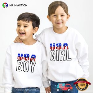 Personalized American family day 2023 Matching Shirt 2