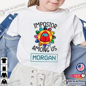 Personalized Impostor among us t shirt 3 Ink In Action