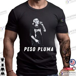 Peso Pluma por las noches Rap Song Shirt 2 Ink In Action