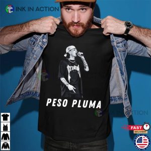 Peso Pluma por las noches Rap Song Shirt 3 Ink In Action