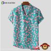 Pink Flamingos Hawaiian Beach Shirt