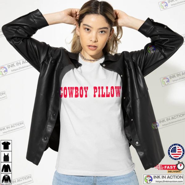 Pink Cowboy Pillows Basic Shirt