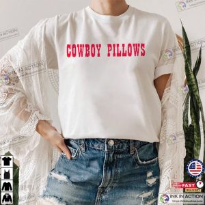 Pink cowboy pillows Basic Shirt 3 Ink In Action