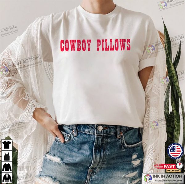 Pink Cowboy Pillows Basic Shirt