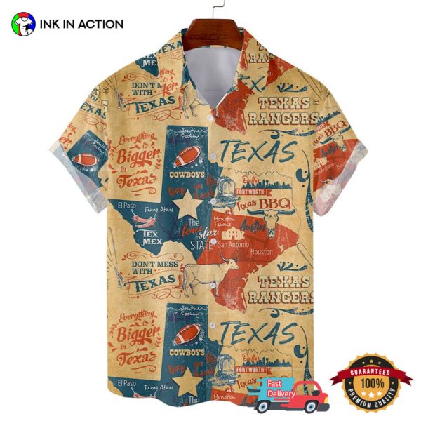 Proud Texas Culture Hawaiian Shirt