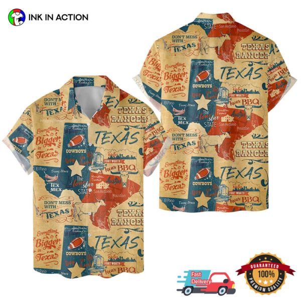 Proud Texas Culture Hawaiian Shirt