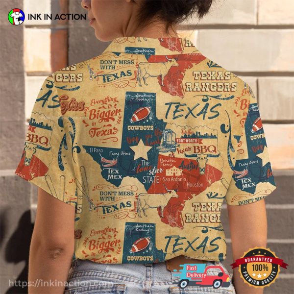 Proud Texas Culture Hawaiian Shirt