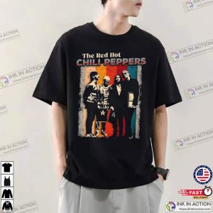 Red Hot Chilli Peppers Tour 2023, Rock Concert T-shirt