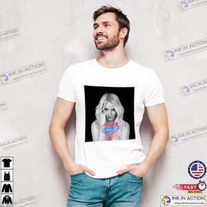 Retro Britney Young Jean Album Cover 90s T-shirt