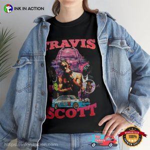 Retro Hip Hop Fashion Rapper Travis Scott Shirt