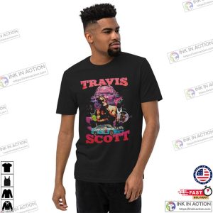 Retro Hip Hop Fashion Rapper Travis Scott Shirt