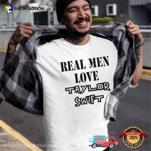 Real Men Love Taylor Swift Cool Country Music T-shirt