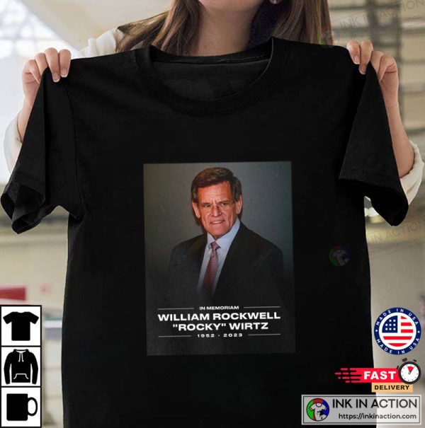 Rest In Peace Rocky Wirtz RIP 1952-2023 T-Shirt