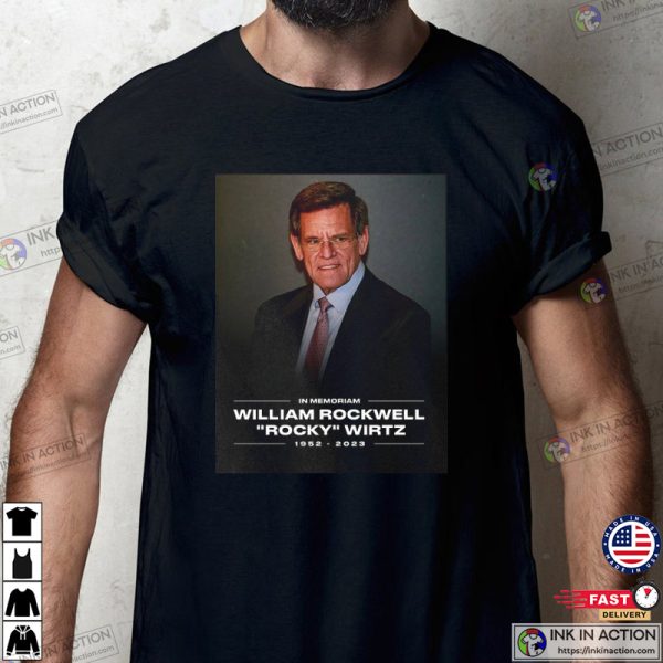 Rest In Peace Rocky Wirtz RIP 1952-2023 T-Shirt