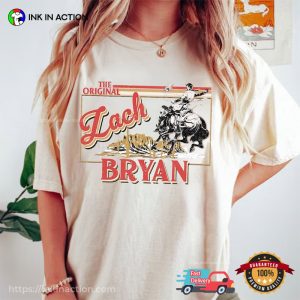 Retro 90s Zach Bryan Zach Bryan country music T shirt 4 Ink In Action