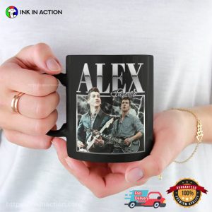Retro Alex Turner Mug, Alex Turner Fan