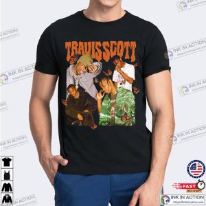 Retro Cactus Jack Travis Scott Hip Hop Shirt 2 Ink In Action