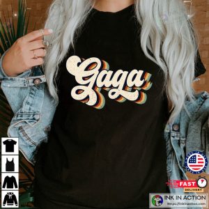 Retro Gaga Rainbow Comfort Colors Shirt 2 Ink In Action