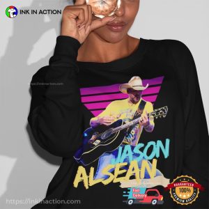 Retro Music Jason Aldean Country Music Shirt