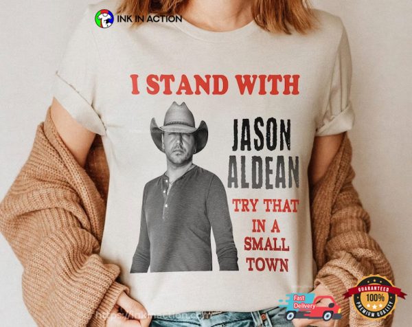 Stand With Jason Aldean New Song Comfort Colors Shirt