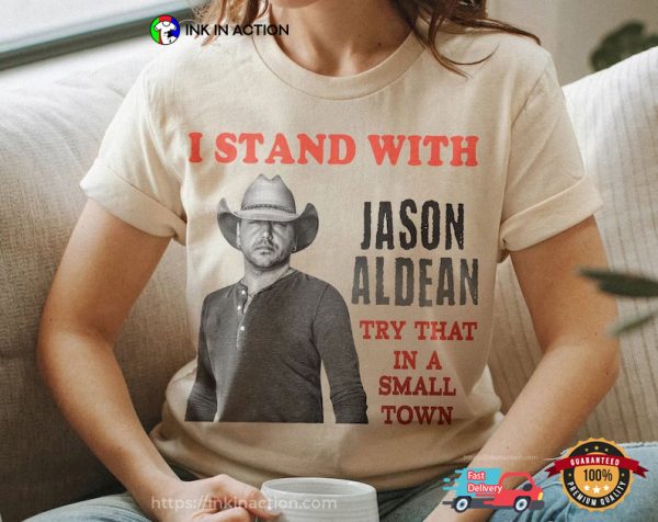 Stand With Jason Aldean New Song Comfort Colors Shirt