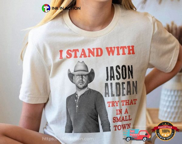 Stand With Jason Aldean New Song Comfort Colors Shirt