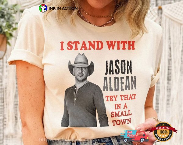 Stand With Jason Aldean New Song Comfort Colors Shirt