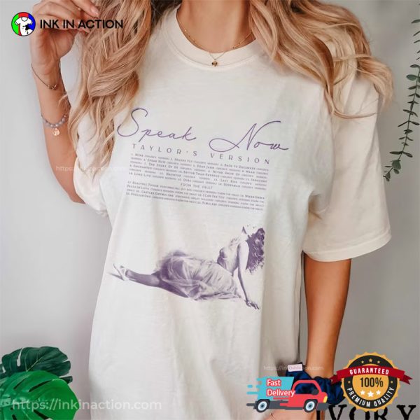 Speak Now Taylor’s Vesion Comfort Colors Shirt, Taylor Swift T-shirt