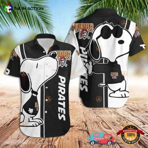 Snoopy The Pittsburgh Pirates Hawaiian Shirt Ink In Action