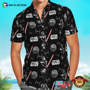 Star Wars Stormtrooper Hawaiian Shirt Ink In Action