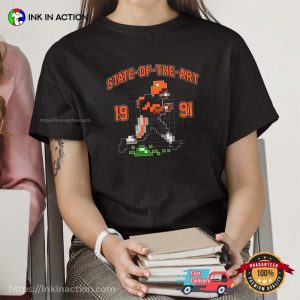 State Of The Art 1991 Football Gamer T-shirts