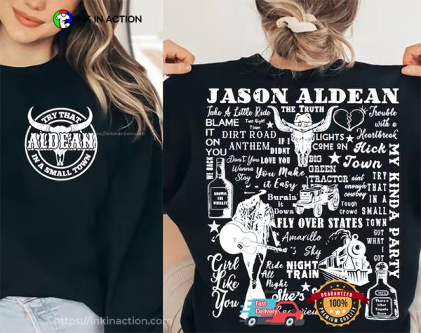 Try That In A Small Town Jason Aldean Concert 2023 Tee