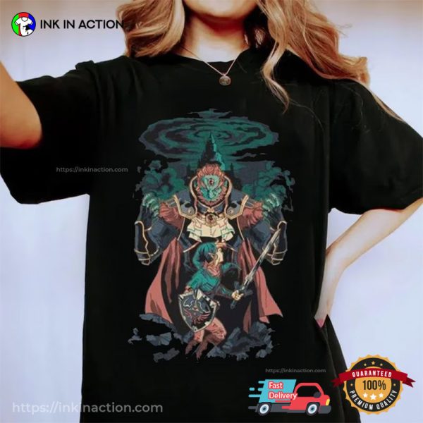 Tears Of The Kingdom Zelda Link Ganondorf Comfort Colors Shirt