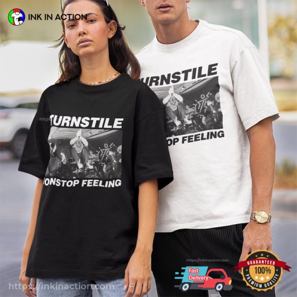 Turnstile Nonstop Feeling, Turnstile Artist Graphic Shirt