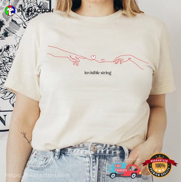 Taylor Swift Invisible String Folklore Album Tee