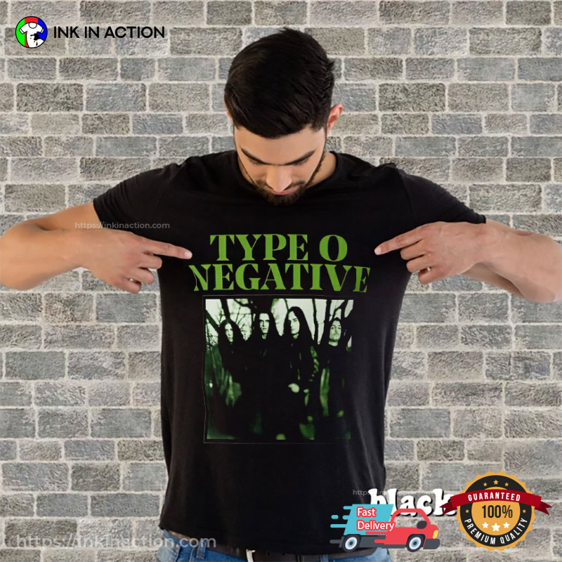 Type O Negative October Rust The Drab Four 1996 T-Shirt