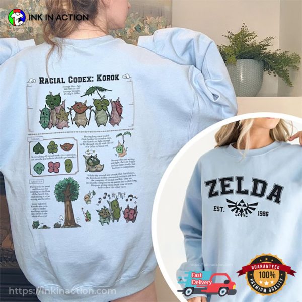 The Legend Of Zelda Botw Korok Comfort Colors Shirt