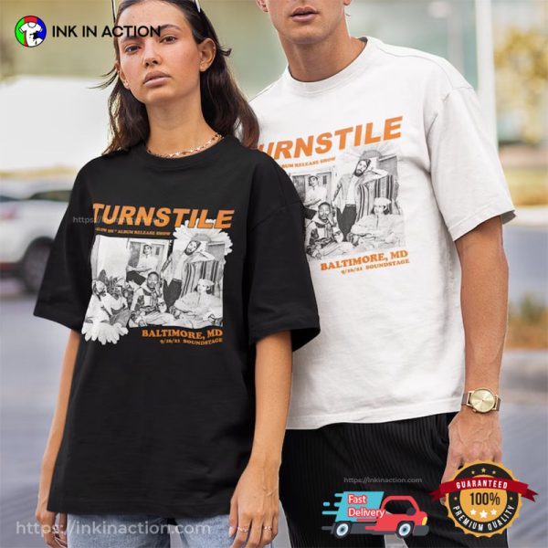 Turnstile Glow On Album Show, Turnstile Band Merch