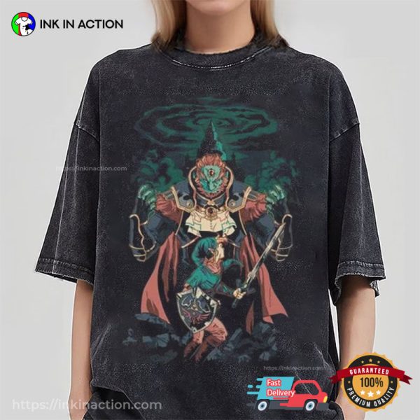 Tears Of The Kingdom Zelda Link Ganondorf Comfort Colors Shirt