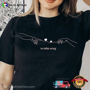 Taylor Swift Invisible String Folklore Album Tee