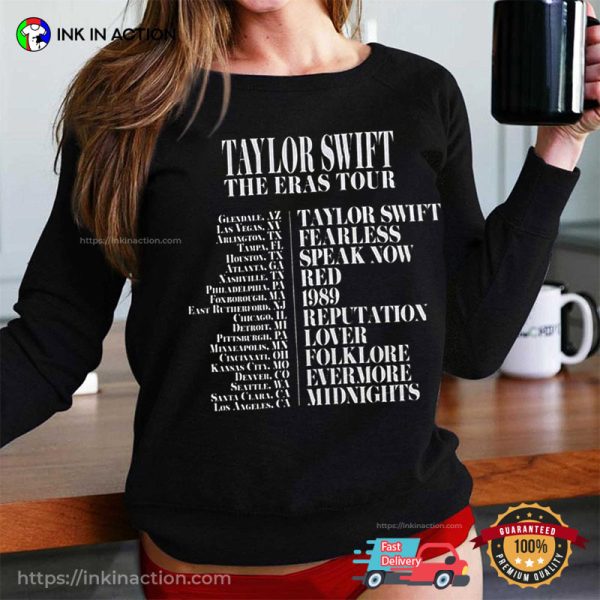 Taylor Swift The Eras Tour, Taylor Swift Concert 2023 Essential T-shirt