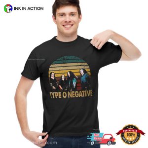 TYPE O NEGATIVE MIREL 5 Graphic T Shirt 3 Ink In Action