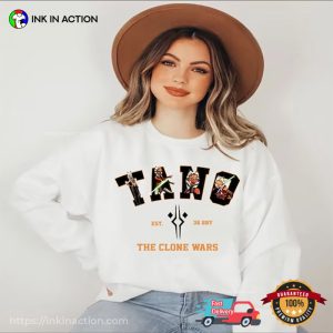 Tano Ahsoka Clone Wars Mandalorian Shirt