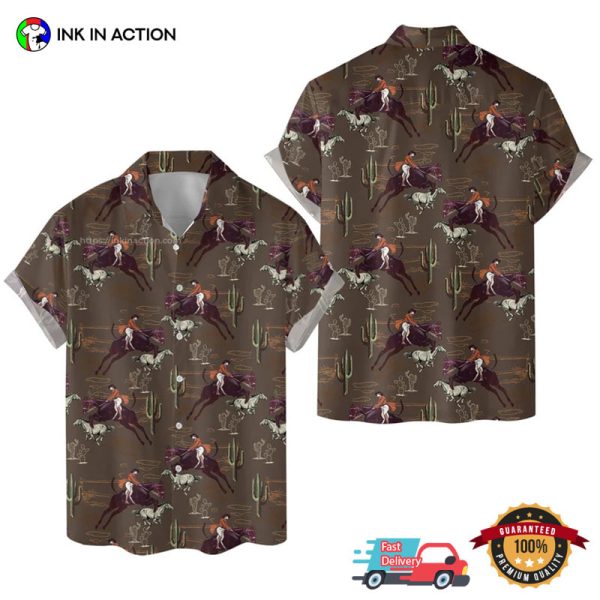 Texas Cowboy Country Hawaiian Shirt