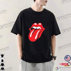 The rolling stones lips Classic Music Shirt 1 Ink In Action