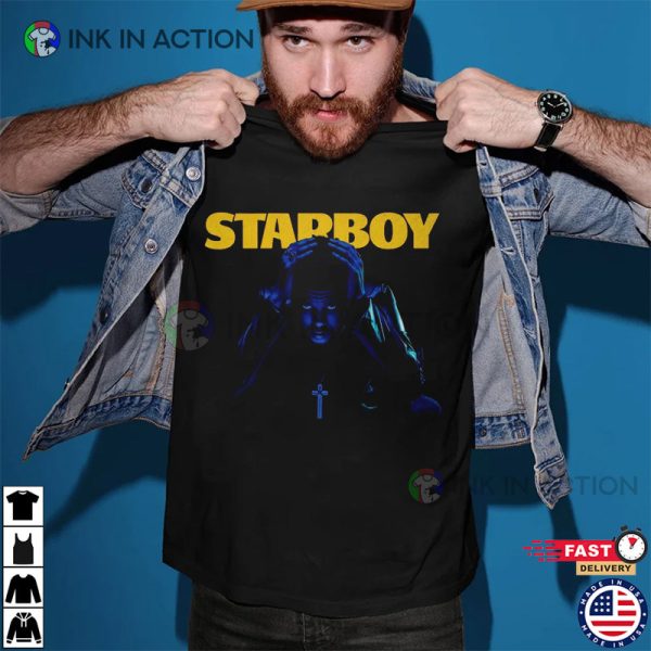 The Weeknd Starboy Album Tour Shirt Fan Gift